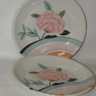 Arabia DOMINO CHINA teekuppi+alusl.+lautanen 21 cm, 1 setti - pikkukuva 3