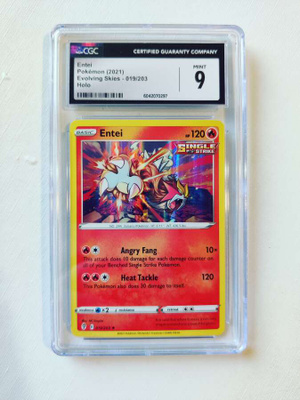 Entei Evolving Skies 019/203 CGC 9