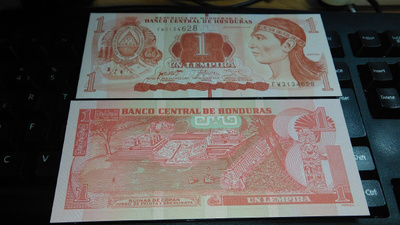 Honduras 1 Lempira 2016 P96 UNC