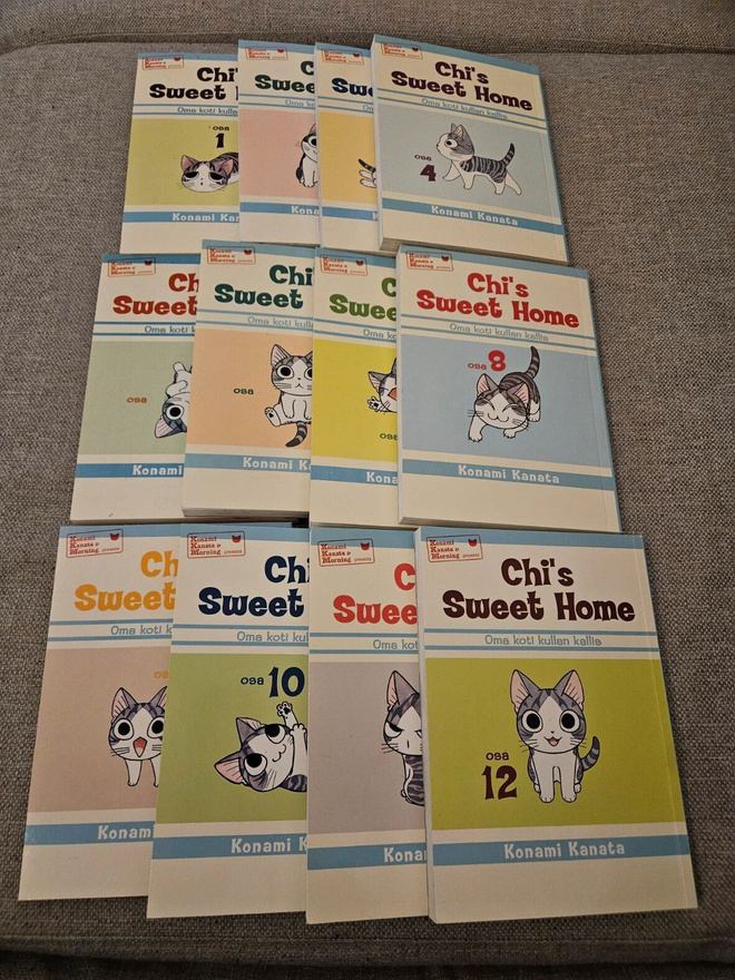 Chi's Sweet Home #1-12 (koko sarja)