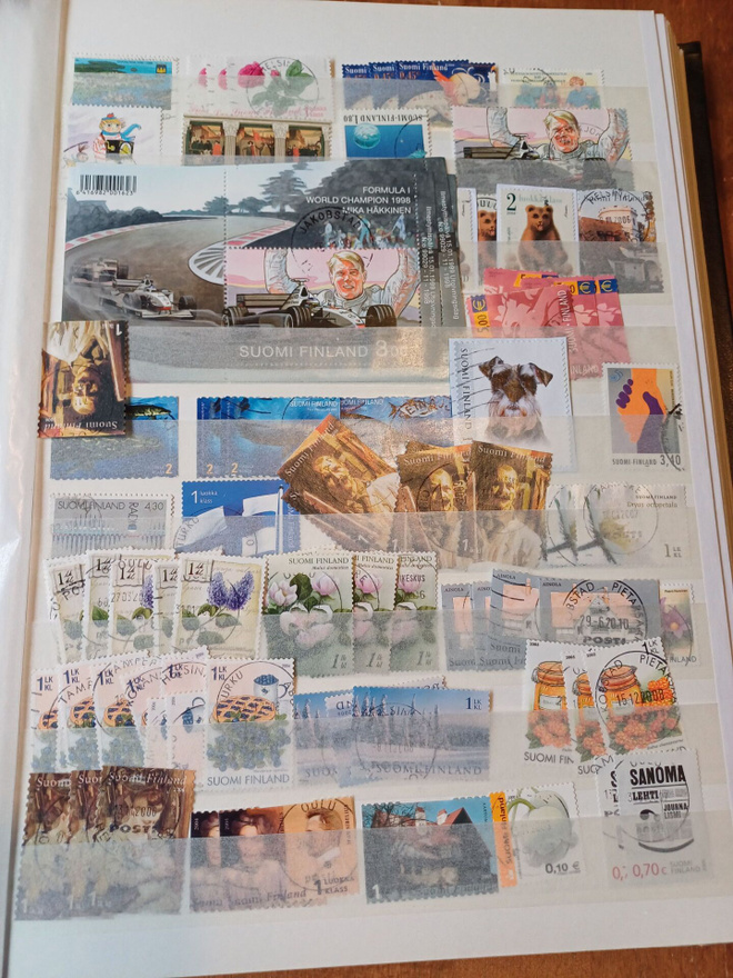 Leimattua Suomea 9 sivulta erä.2.