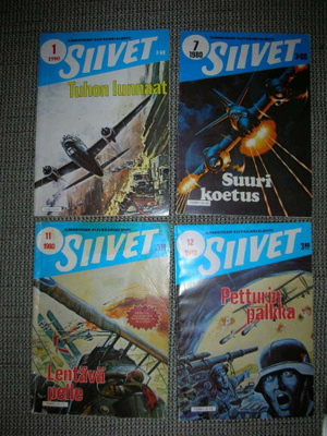 Siivet 1980 1,7,11 ja 12