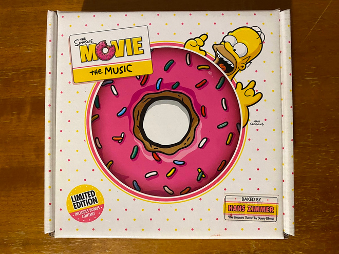 The Simpsons Movie The Music CD