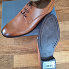 TED BAKER KAMPTEN UUDET MIESTEN RUSKEAT NAHKAKENGÄT K.42/43 - pikkukuva 4
