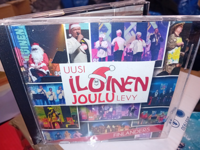 CD Finlanders : Uusi iloinen joululevy ( SIGNED ) SIS POSTIK