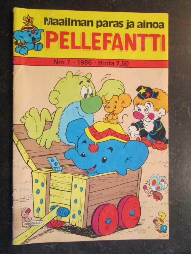 PELLEFANTTI 7 / 1986 SARJAKUVALEHTI