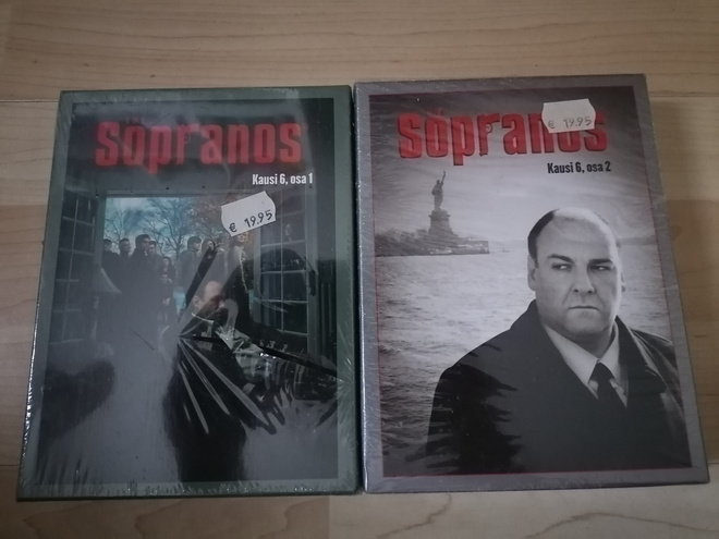 Sopranos Kausi 6 - Osat 1 ja 2 (8xDVD)