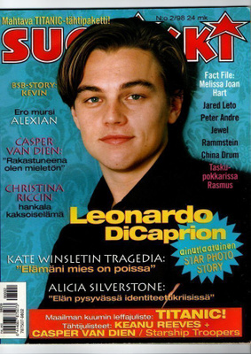 SUOSIKKI n:o 2 1998 Leonardo. Kate. Peter. Christina. Taskup
