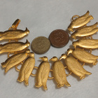 Upea 21k kullattu Kanadalainen lintu  rannekoru Gold plated, - pikkukuva 5