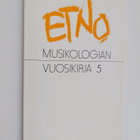 Etnomusikologian vuosikirja 5 - pikkukuva 1