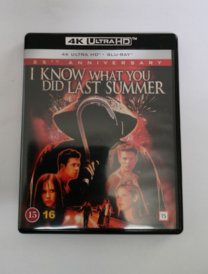 I Know Know What You Did Last Summer 4k + Blu-ray