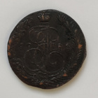 1782 venäjä kupariraha - pikkukuva 1