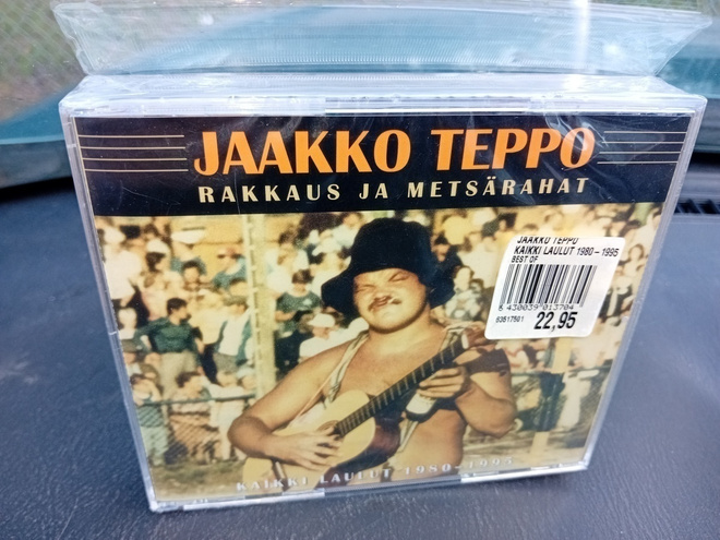 3cd Jaakko Teppo : Rakkaus ja metsärahat ( UUSI  ) SIS POSTI