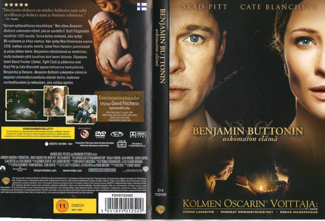 Benjamin Buttonin Uskomaton Elämä	(74 107)	k	-FI-	DVD	suomik