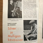 Rytmi -lehti 10/1962 Gerry Mulligan - pikkukuva 3