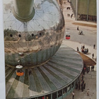 Brysseli, Atomium, köysirata ja turisteja, ei p. - pikkukuva 1