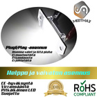 Ford LED rekisterikilven valot — kirkkaan valkoi - pikkukuva 1