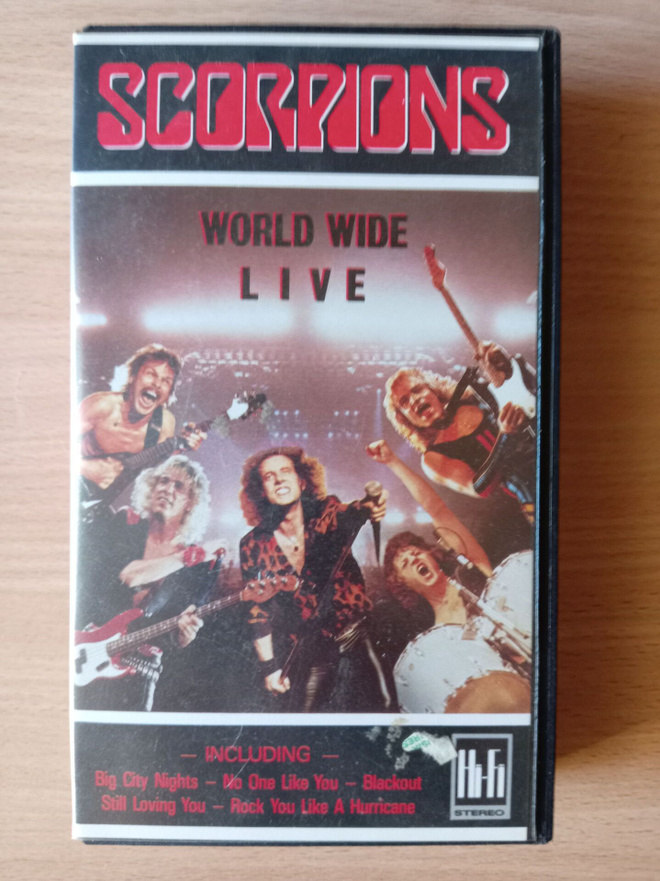 scorpions-world wide live (vhs)