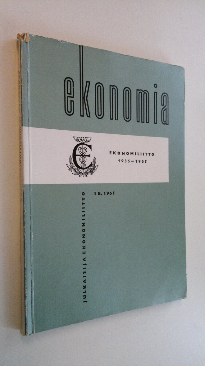 Ekonomia 1 B/1965 - 30-vuotis juhlanumero