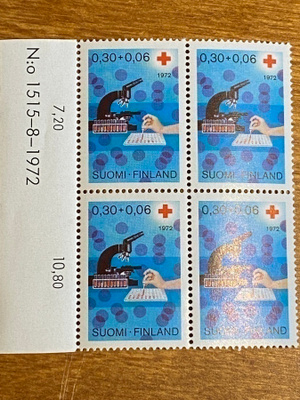 PR 1972 0,30+ 0,06 NUMERO NELIÖ**