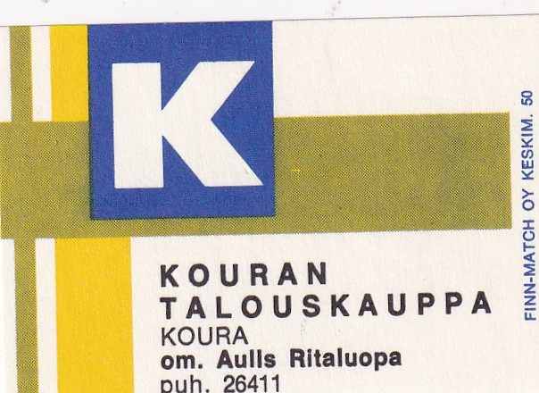 Koura, Kouran Talouskauppa om, Aulis Ritaluopa   3/10