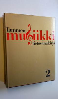 Tammen musiikkitietosanakirja 1-2