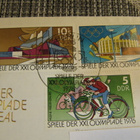 FDC Spiele. Der XXL Olympiade Montreal 18.5. 76 3 kirjettä. - pikkukuva 3