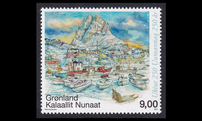Grönlanti 645 ** Kaupunki Uummannaq 250v (2013)