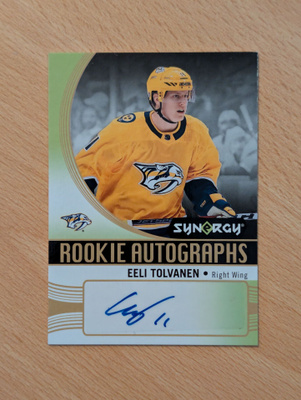 2018-19 Synergy Eeli Tolvanen Rookie Autograph
