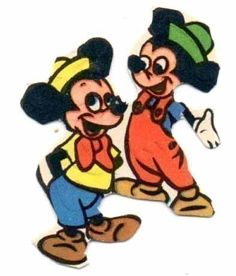 WANHA DISNEY / Mortti ja Vertti. 1960-l.