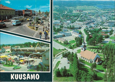 kortti °/** Kuusamo asutus tai luonto - erilaisia
