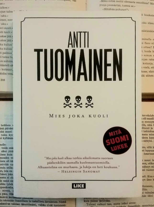 Antti Tuomainen - Mies joka kuoli (nid.)