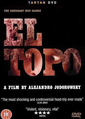 El Topo (1970) R0 DVD ohj: Alejandro Jodorowsky. kulttileffa