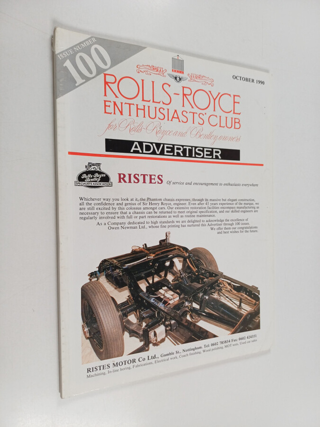Rolls-Royce enthusiasts' club for Rolls-Royce and Bentley...