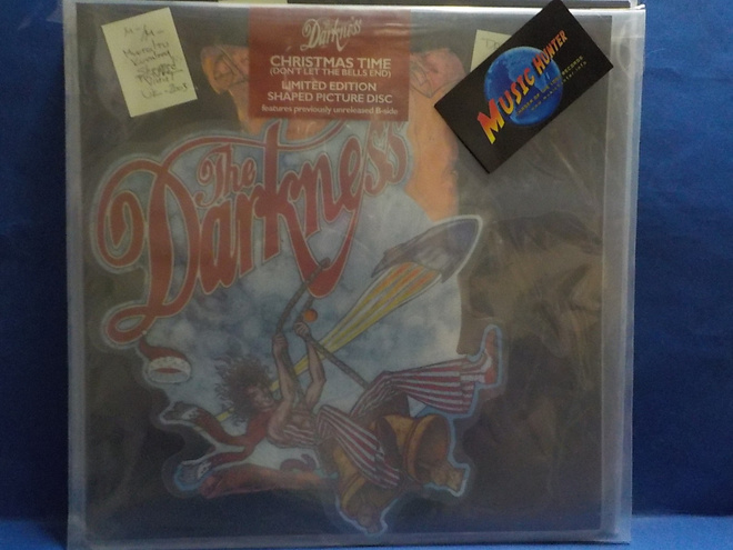 THE DARKNESS - CHRISTMAS TIME M-/M- UK -2003 LP