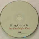 King Creosote • For One Night Only PROMO CD-Single - pikkukuva 3