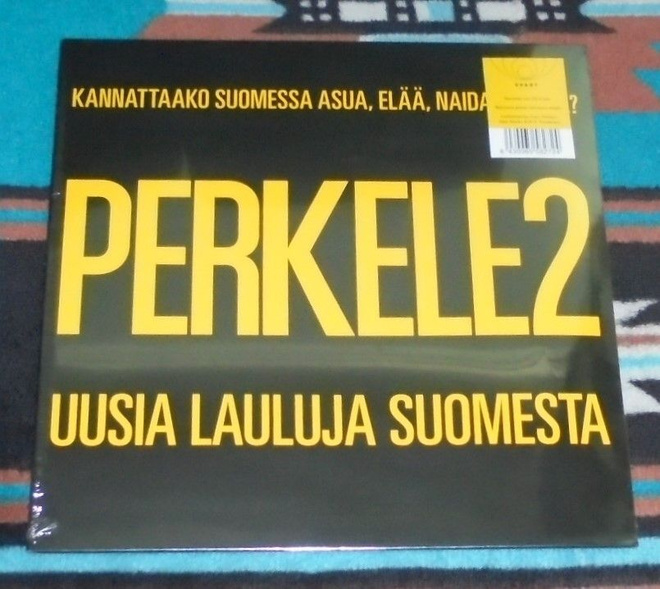 V/A ~ Perkele2 - Uusia Lauluja Suomesta ~ LP *UUSI*keltainen