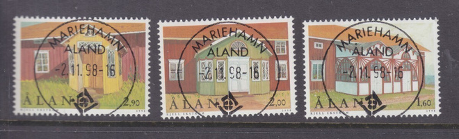 Åland 1998  LaPe 145-147   loistoleimaisena