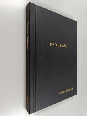 Clarissa Bingham : Pro Gradu : Varusmiesten ruoankäyttö, ...