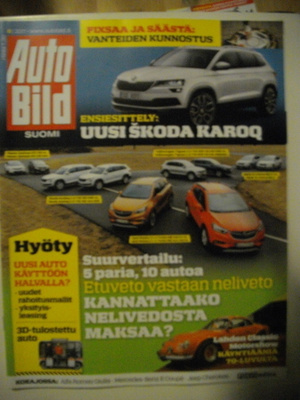Auto Bild Nro 8/2017 (27.10)
