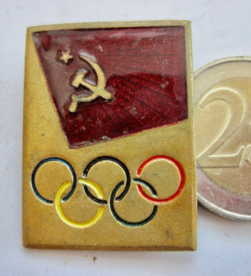 VANHA CCCP Olympia Joukkue Ehdokas Virallinen Merkki 1960-l