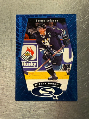 1998-99 UD Choice StarQuest Blue #SQ5 Teemu Selänne