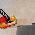 LEGO FABULAND 3637 GERTRUDE GOAT WITH HER PAINTER'S TRUCK - pikkukuva 3