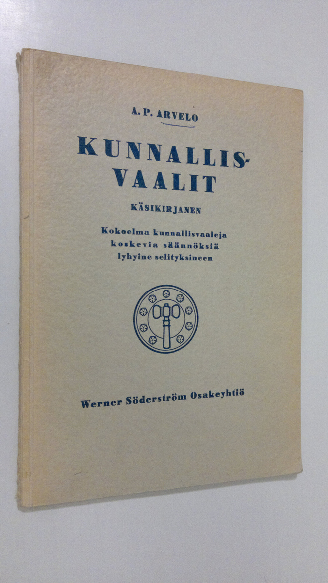 koonnut A. P. Arvelo : Kunnallisvaalit : käsikirjanen : k...