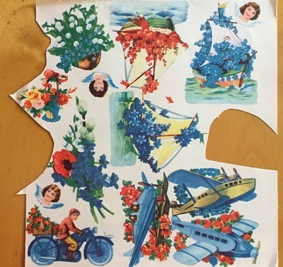 Kiiltokuva jäljitelmä arkki Vajaa
