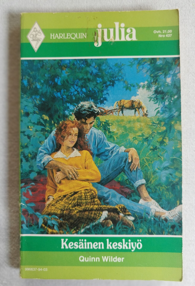 Harlequin, Quinn Wilder: "Kesäinen keskiyö"