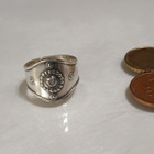 Kalevala koru, hopea sydän sormus 925 kk M9 - pikkukuva 5