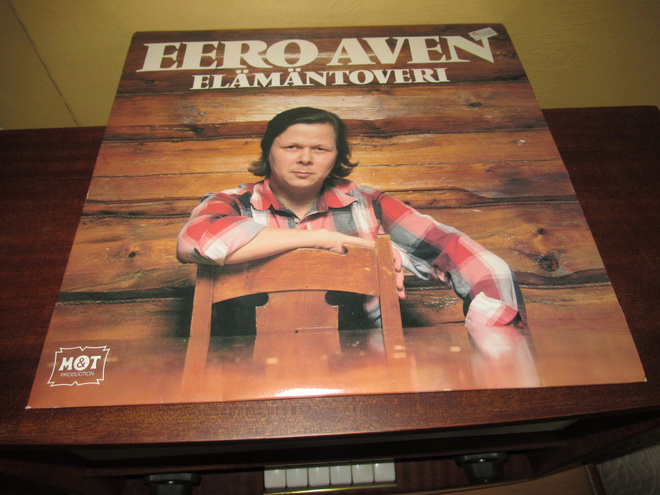 Eero Aven: Elämäntoveri. Hyväkuntoinen Lp