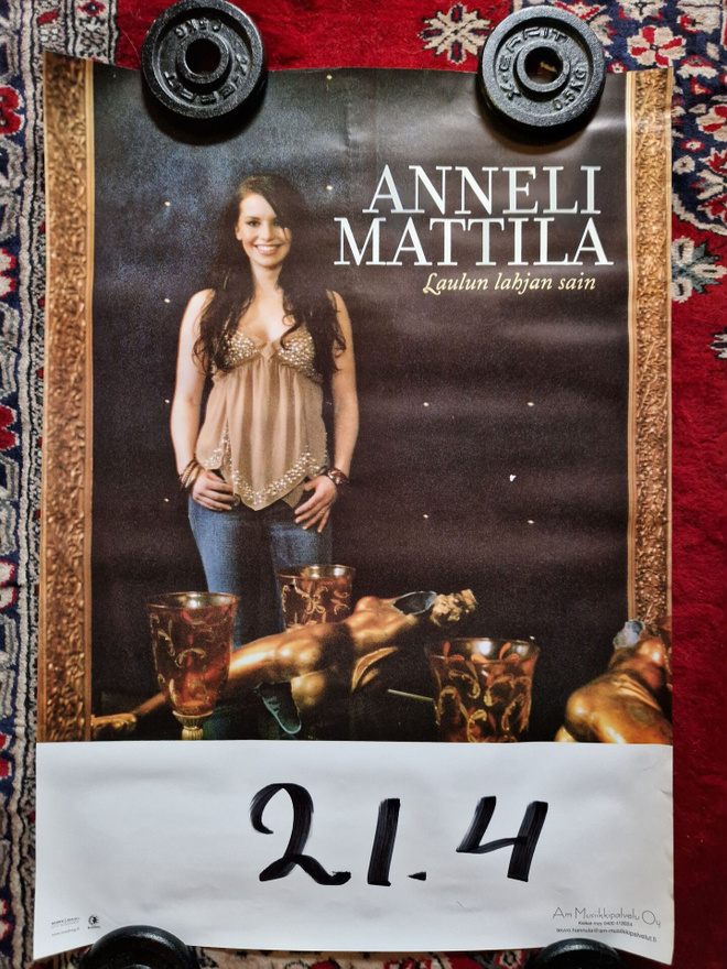 Anneli Mattila Keikkajuliste 28. 60×70cm