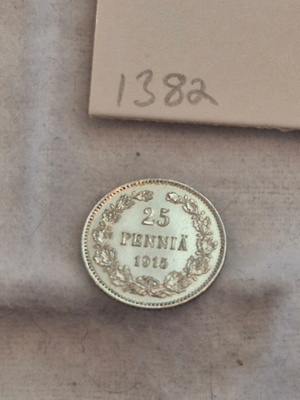 25 penniä 1915, Suomi